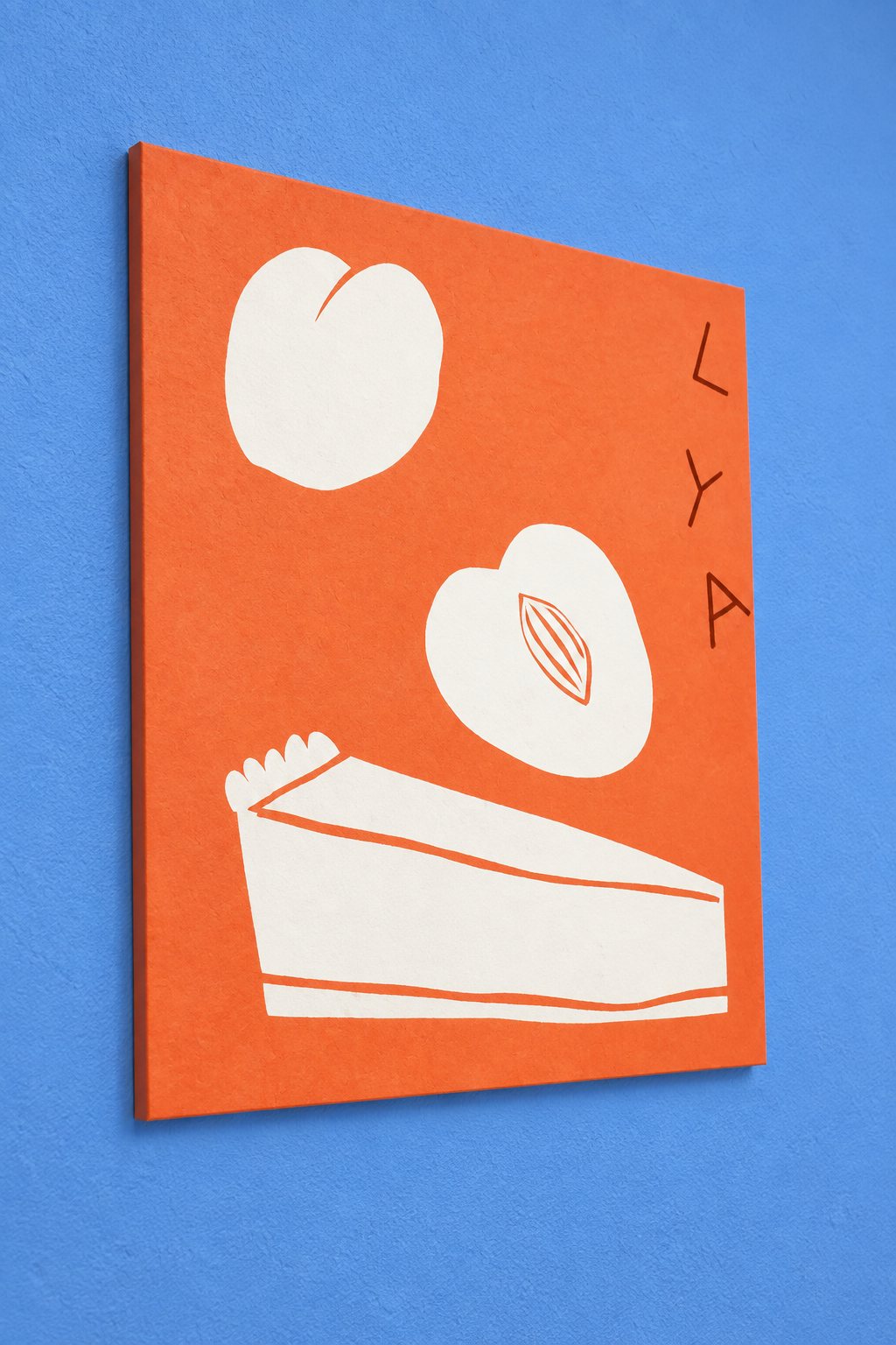Innes Clark sketches and examples of her restaurant posters and a cat character